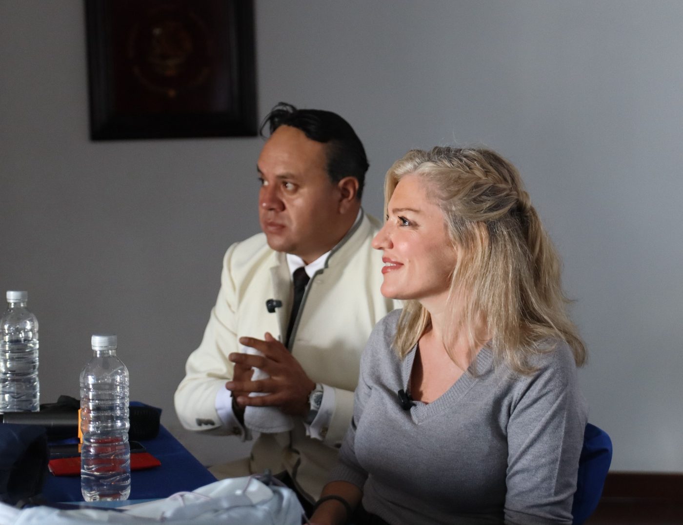 Thaís Armengol durante el coloquio con el público en IDEAUNI