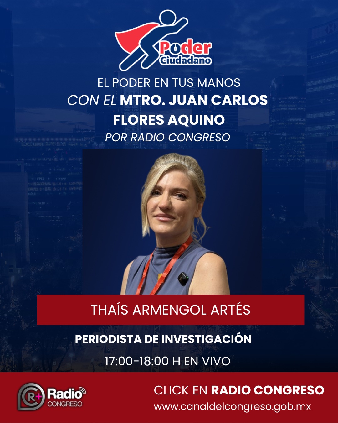 Radio Congreso (México) — Poder Ciudadano — Thaís Armengol